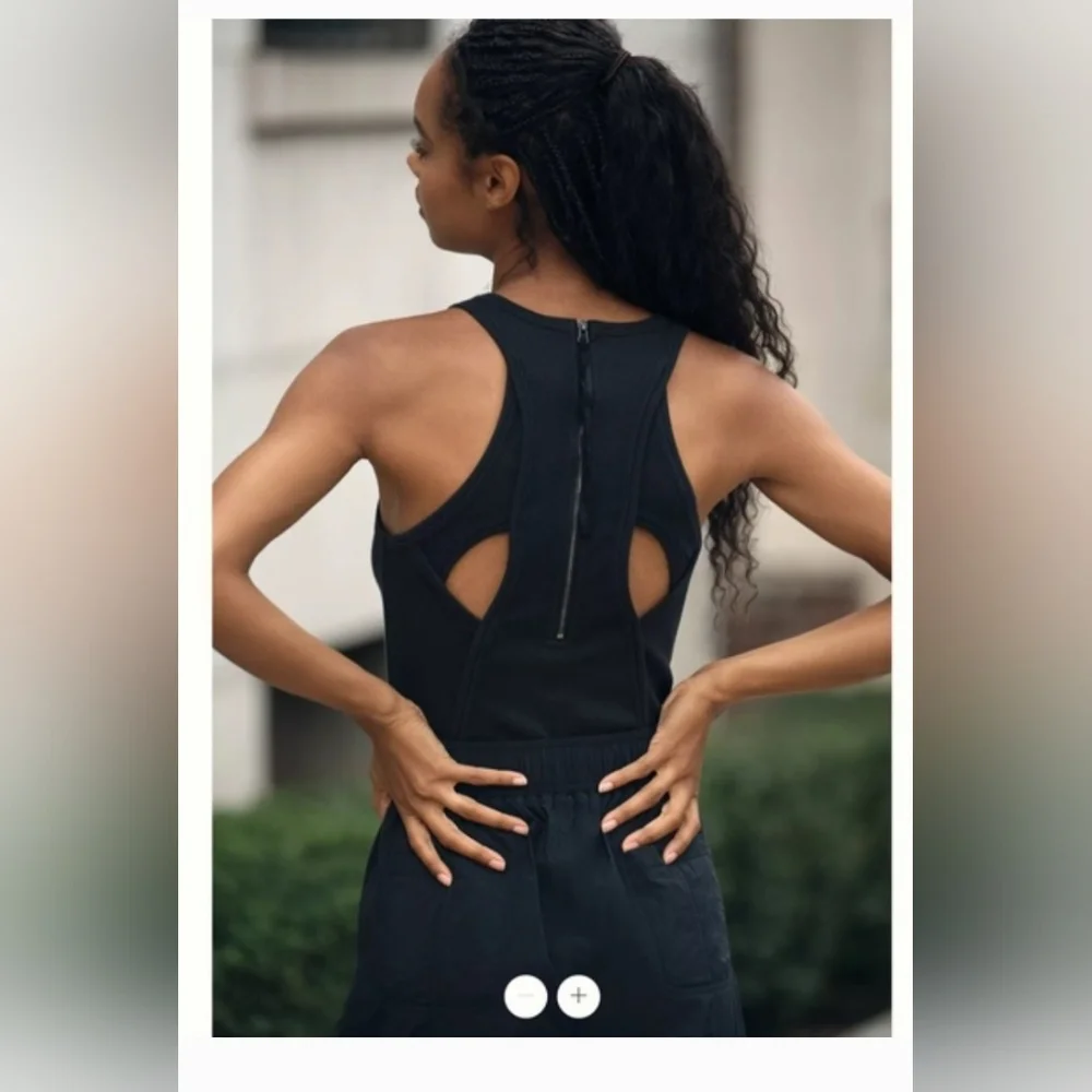 Anthropologie Daily Practice Messa Sleeveless Jumpsuit Size LP - Picture 14 of 15